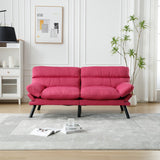 Velvet Sofa , Accent sofa loveseat sofa with metal feet