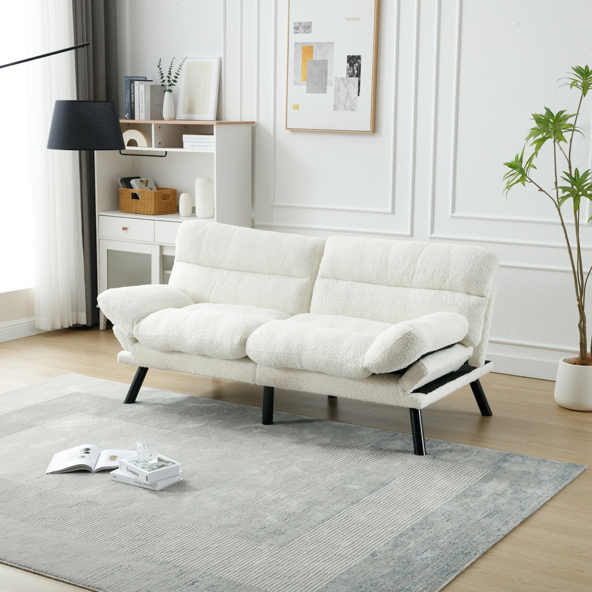 Velvet Sofa , Accent sofa loveseat sofa with metal feet