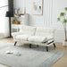 Velvet Sofa , Accent sofa loveseat sofa with metal feet