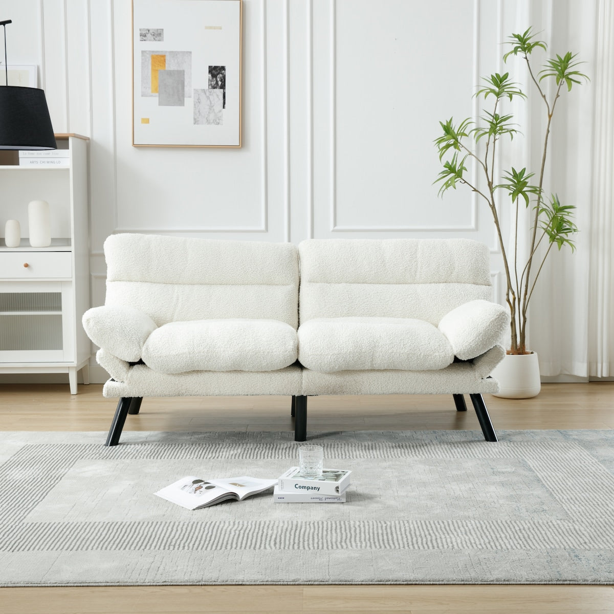 Velvet Sofa , Accent sofa loveseat sofa with metal feet