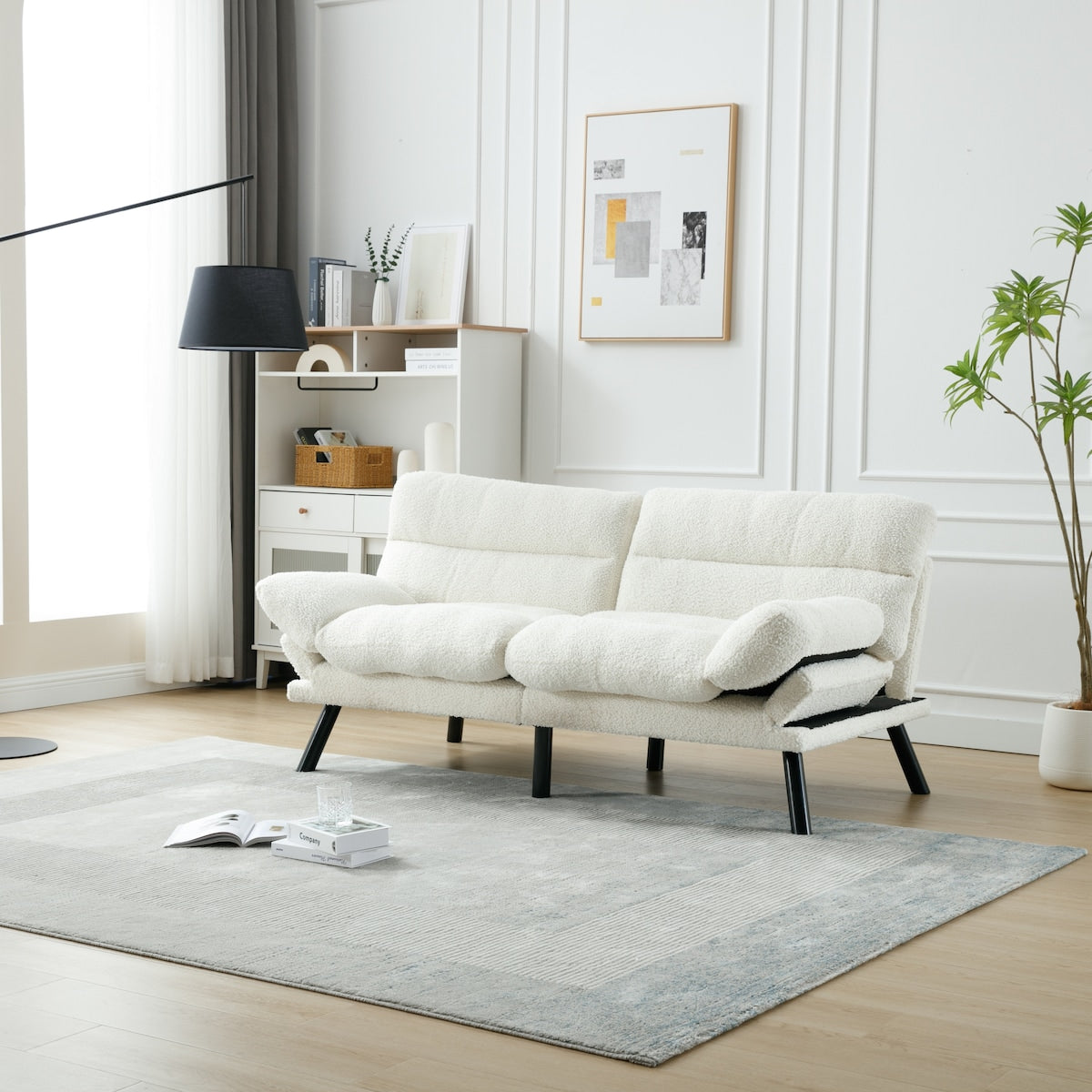 Velvet Sofa , Accent sofa loveseat sofa with metal feet