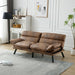 Velvet Sofa , Accent sofa loveseat sofa with metal feet