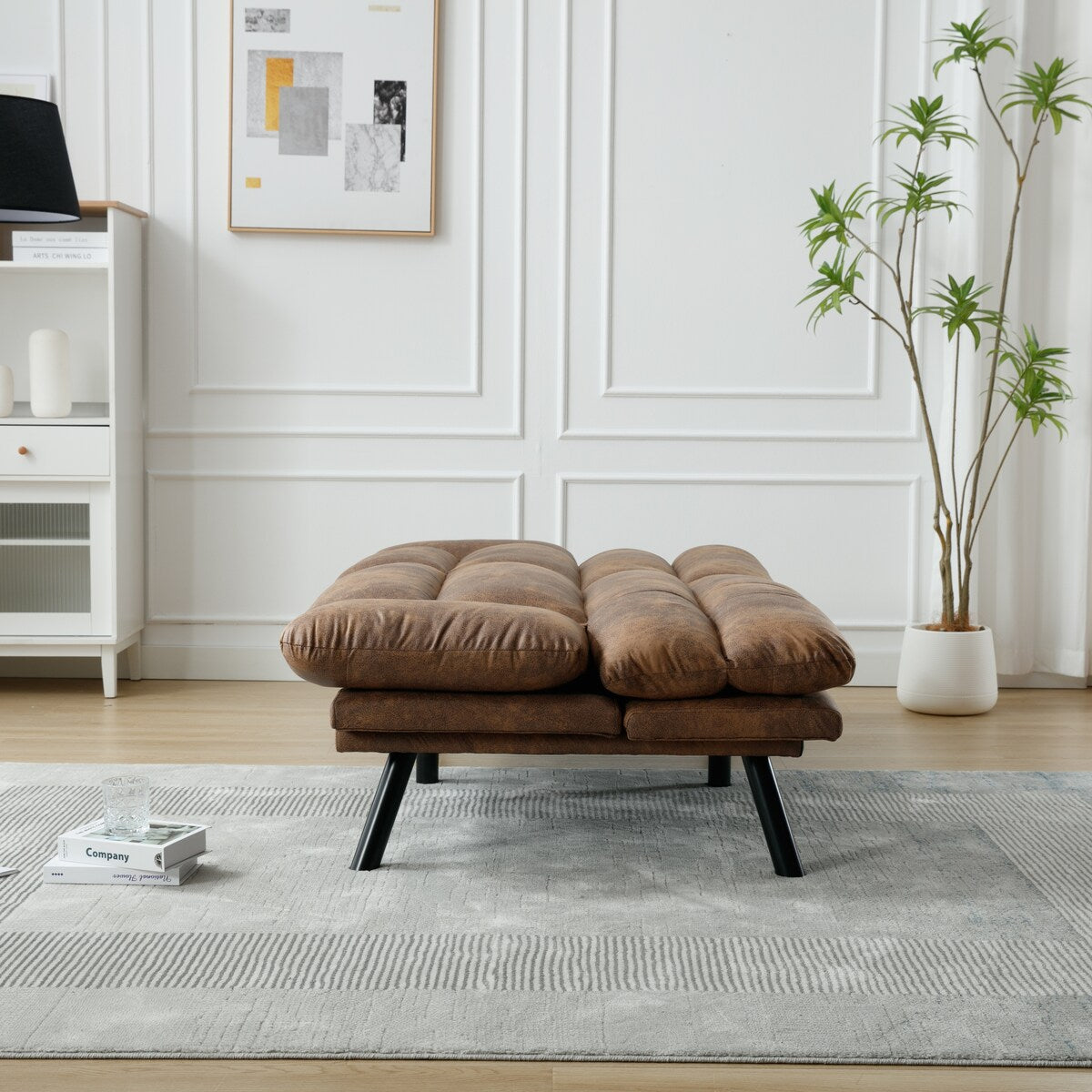 Velvet Sofa , Accent sofa loveseat sofa with metal feet