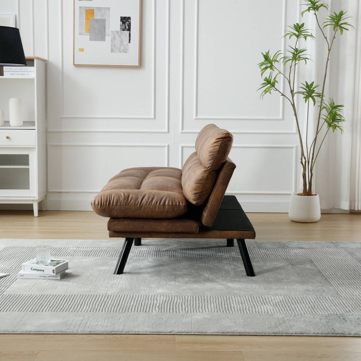 Velvet Sofa , Accent sofa loveseat sofa with metal feet