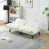 Velvet Sofa , Accent sofa loveseat sofa with metal feet