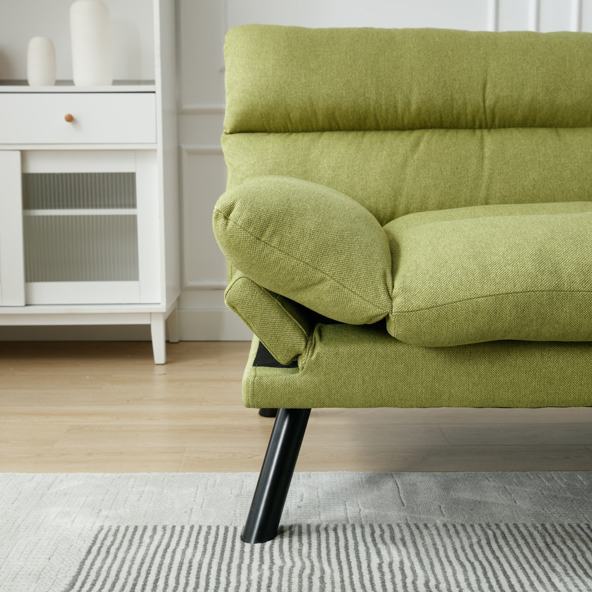 Velvet Sofa , Accent sofa loveseat sofa with metal feet