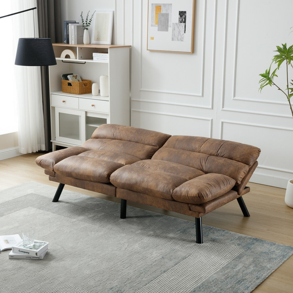 Velvet Sofa , Accent sofa loveseat sofa with metal feet