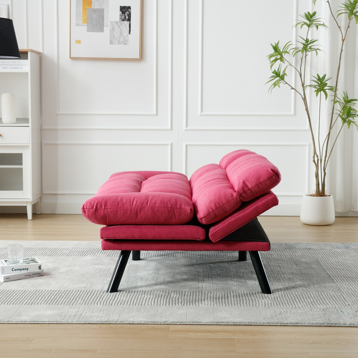 Velvet Sofa , Accent sofa loveseat sofa with metal feet