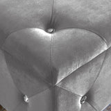 Velvet Storage Bench,Flip Top Entryway Bench Seat