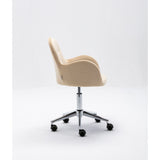 Velvet Swivel Shell Chair for Living Room ,Office chair , Modern Leisure Arm Chair