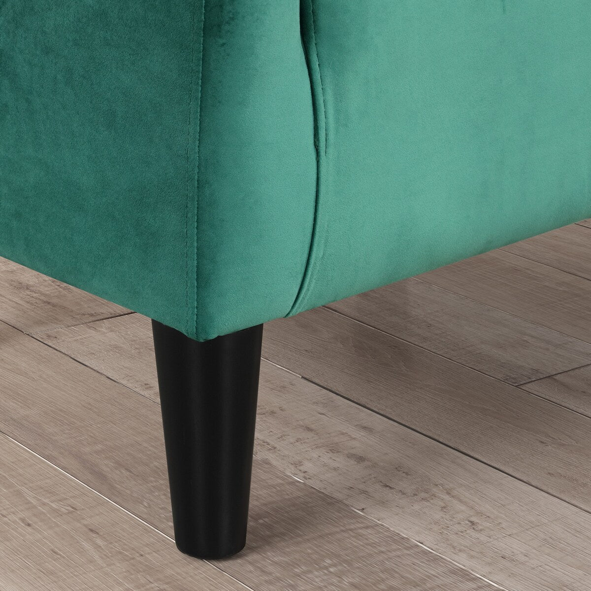 Velvet Upholstered Barrel Chair with Pillow