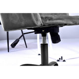 Velvet Upholstered Home office task chair