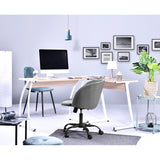 Velvet Upholstered Home office task chair