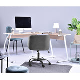 Velvet Upholstered Home office task chair
