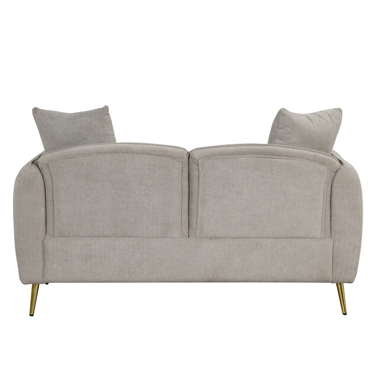 Velvet Upholstered Loveseat Sofa