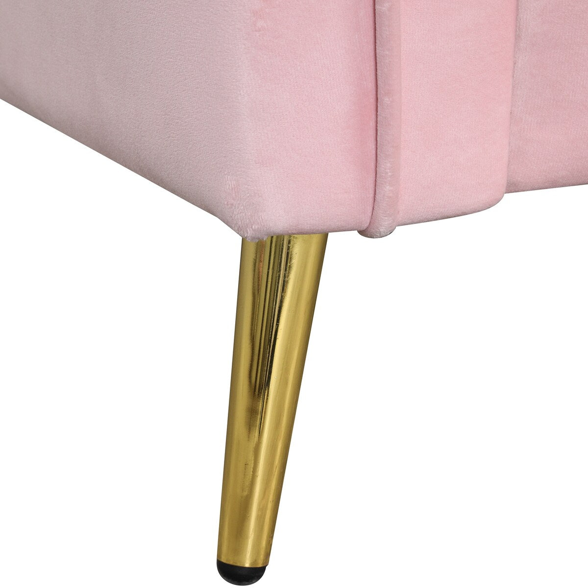 Velvet Upholstered Loveseat Sofa