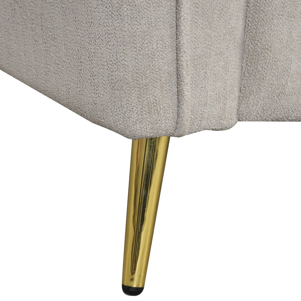 Velvet Upholstered Loveseat Sofa