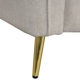 Velvet Upholstered Loveseat Sofa