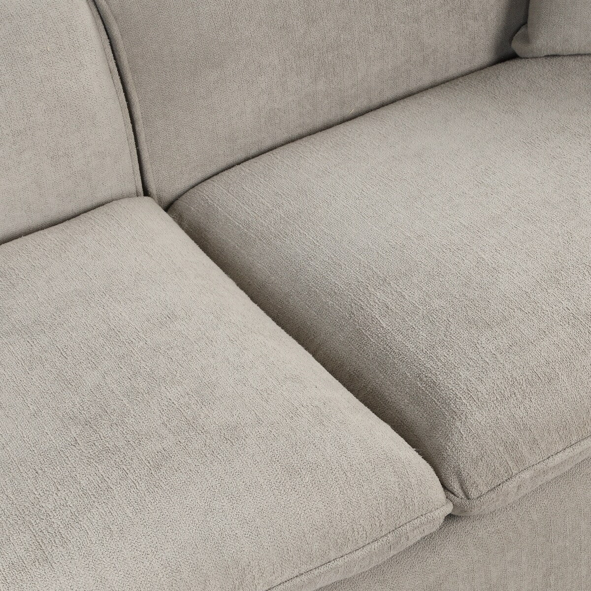 Velvet Upholstered Loveseat Sofa