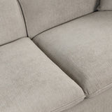 Velvet Upholstered Loveseat Sofa