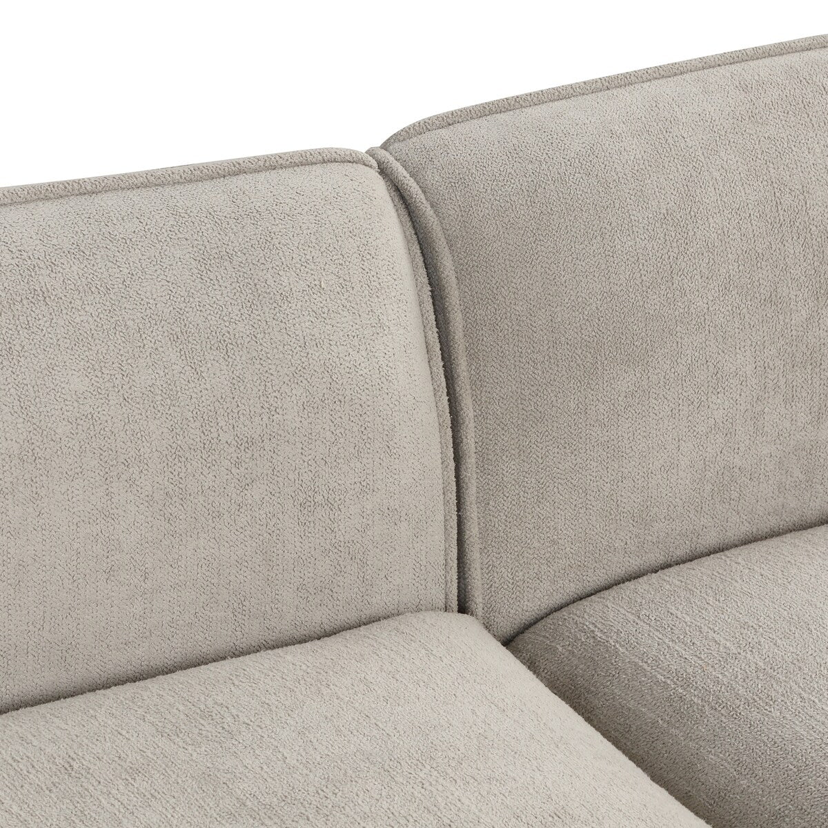 Velvet Upholstered Loveseat Sofa