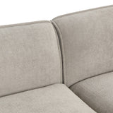 Velvet Upholstered Loveseat Sofa