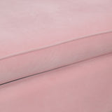 Velvet Upholstered Loveseat Sofa