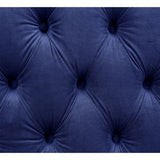 Velvet Upholstered Sectional Sofa with 4 Pillows