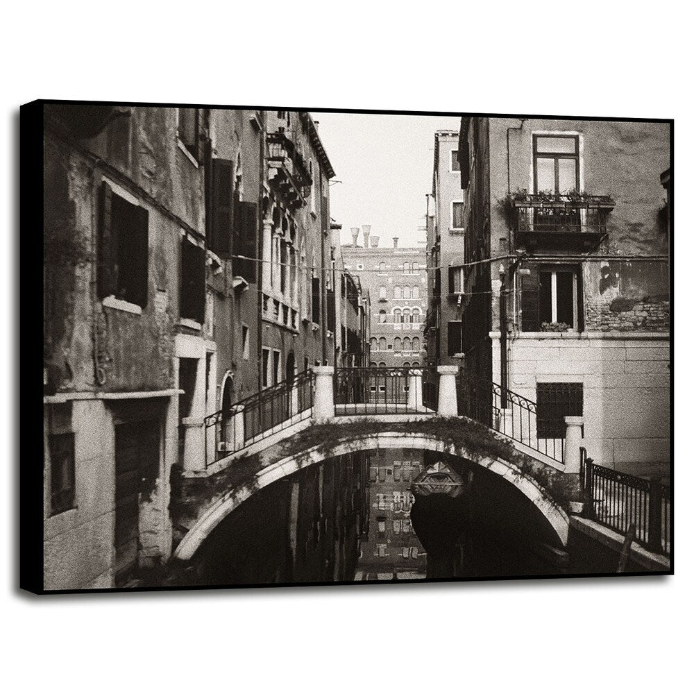 Venice 07 Canal-MICHAR132989 Print 8.25"x10" by Michael Harrison