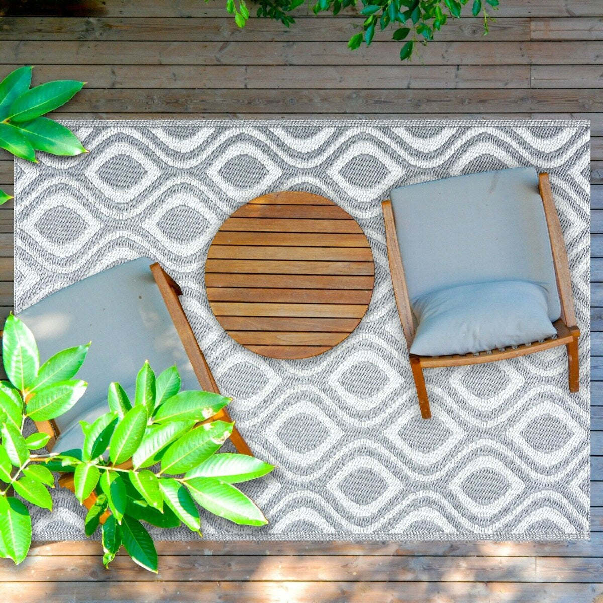 Venice Design 100% Eco-friendly Lightweight Plastic Outdoor Mat/Rug