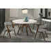 Venus Rowan 5 Piece Round Dining Set
