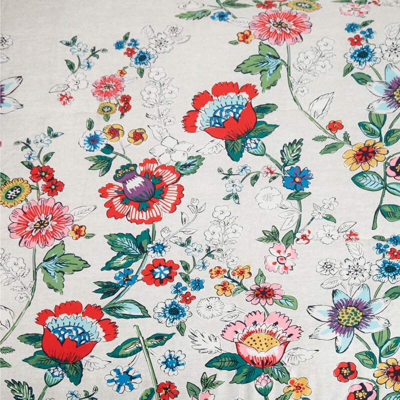 Vera Bradley Coral Floral Reversible Comforter Set
