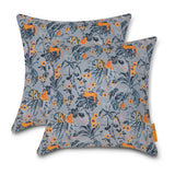 Vera Bradley by Classic Accessories Water-Resistant Accent Pillows, 18 x 18 x 8 Inch, 2 Pack