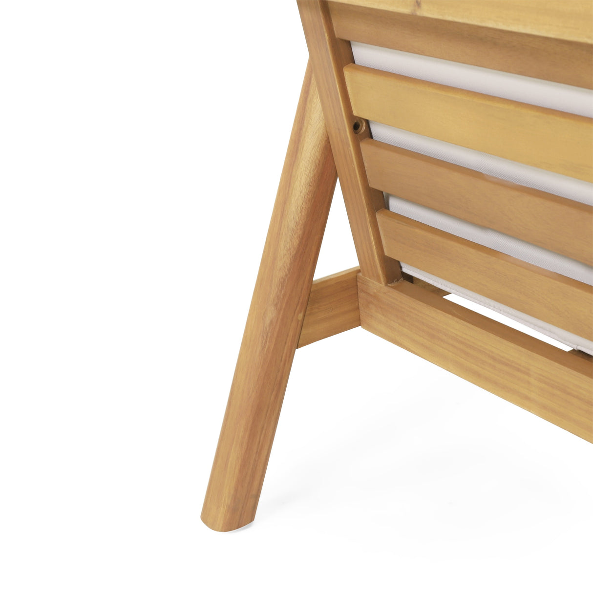 Verdugo Acacia Wood Outdoor Club Chair with Cushions by Christopher Knight Home