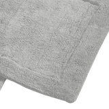 Veria 2 Piece Bath Mat with RELAX Sculpted Details, The Urban Port, Gray