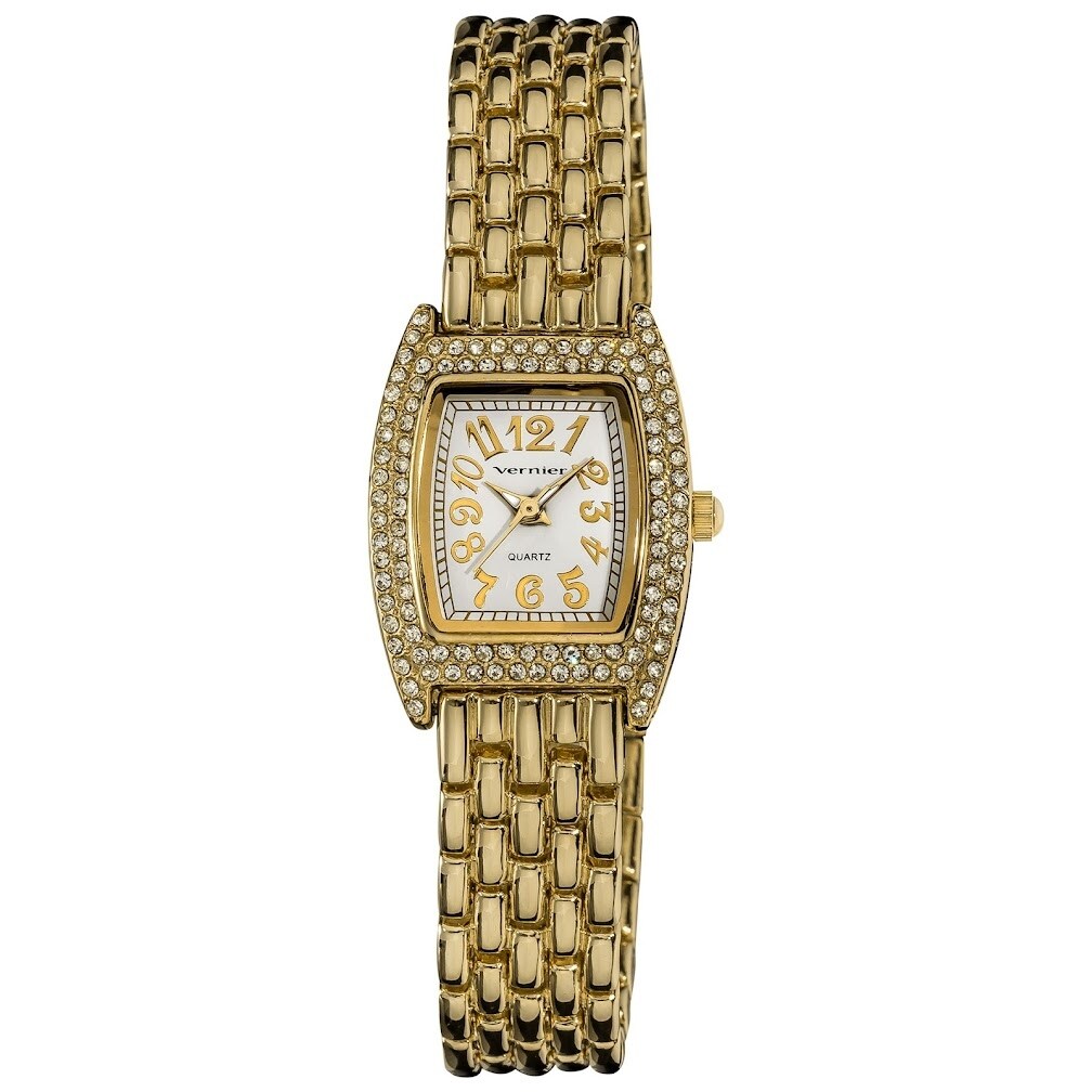 Vernier Women's Gold Tone Classic Feminine Quartz Watch