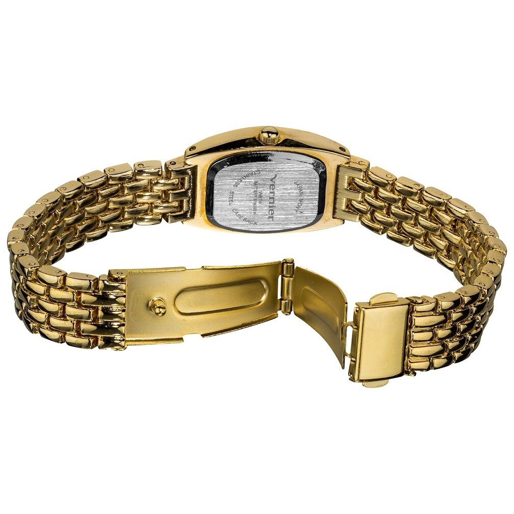 Vernier Women's Gold Tone Classic Feminine Quartz Watch