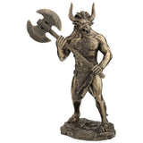 Veronese Design 11.0 H Minotaur With Labrys Cold Cast Bronze