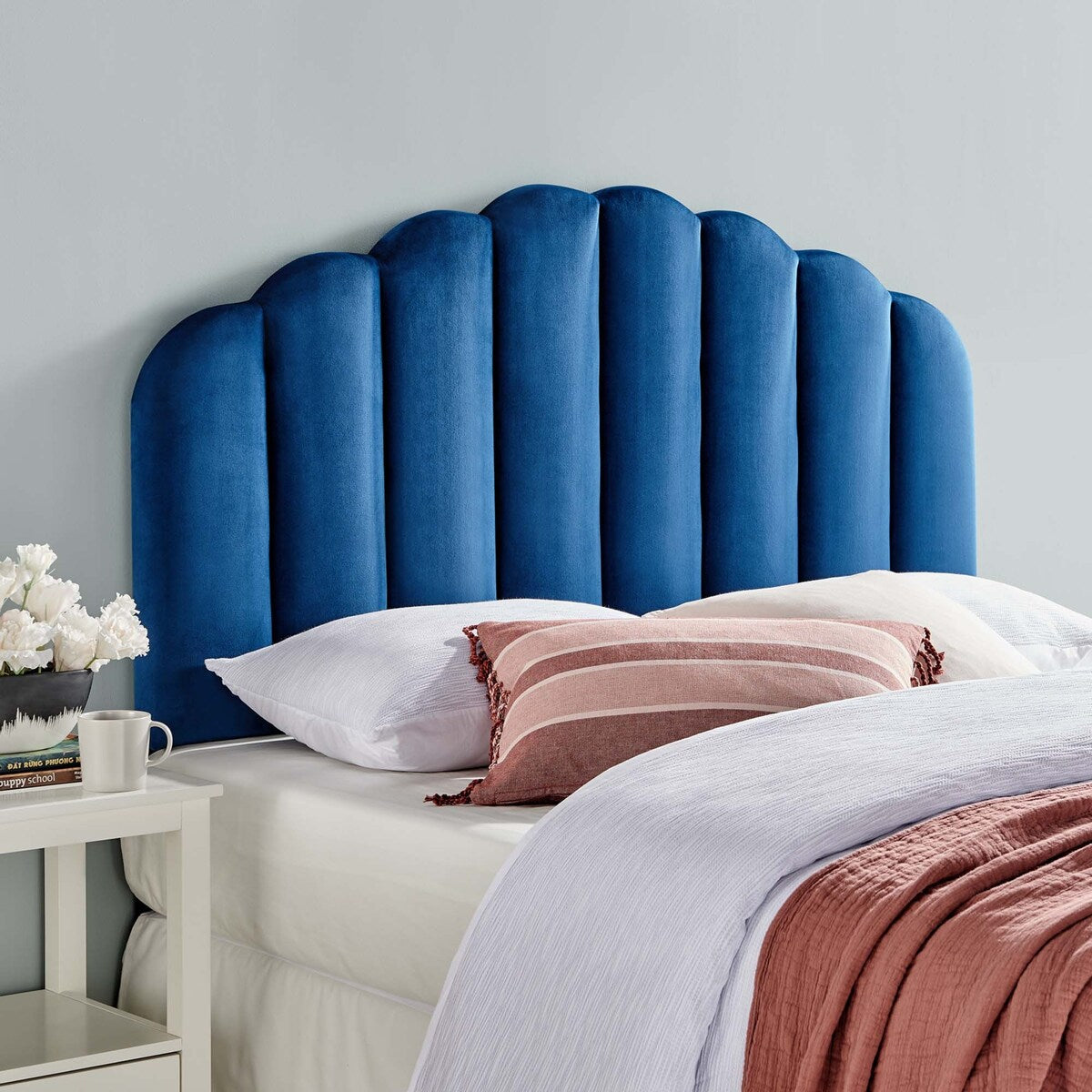 Veronique King California King Performance Velvet Headboard