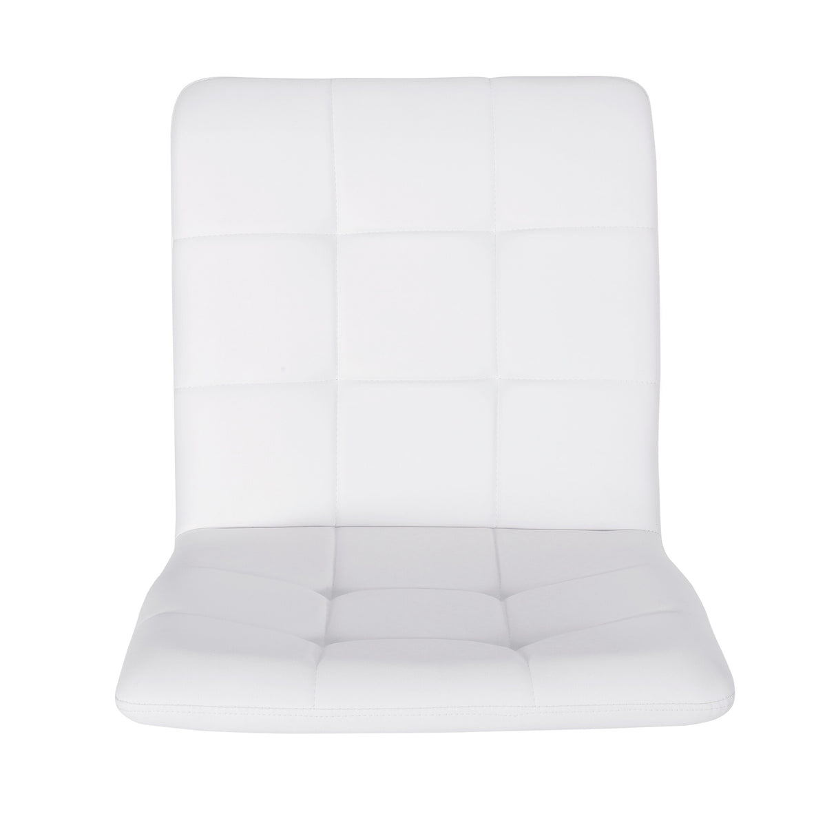 Vess Modern Faux Leather Waffle Stitch Dining Chairs (Set of 2) by Christopher Knight Home