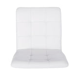 Vess Modern Faux Leather Waffle Stitch Dining Chairs (Set of 2) by Christopher Knight Home