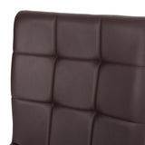 Vess Modern Faux Leather Waffle Stitch Dining Chairs (Set of 2) by Christopher Knight Home