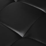 Vess Modern Faux Leather Waffle Stitch Dining Chairs (Set of 2) by Christopher Knight Home