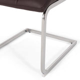 Vess Modern Faux Leather Waffle Stitch Dining Chairs (Set of 2) by Christopher Knight Home