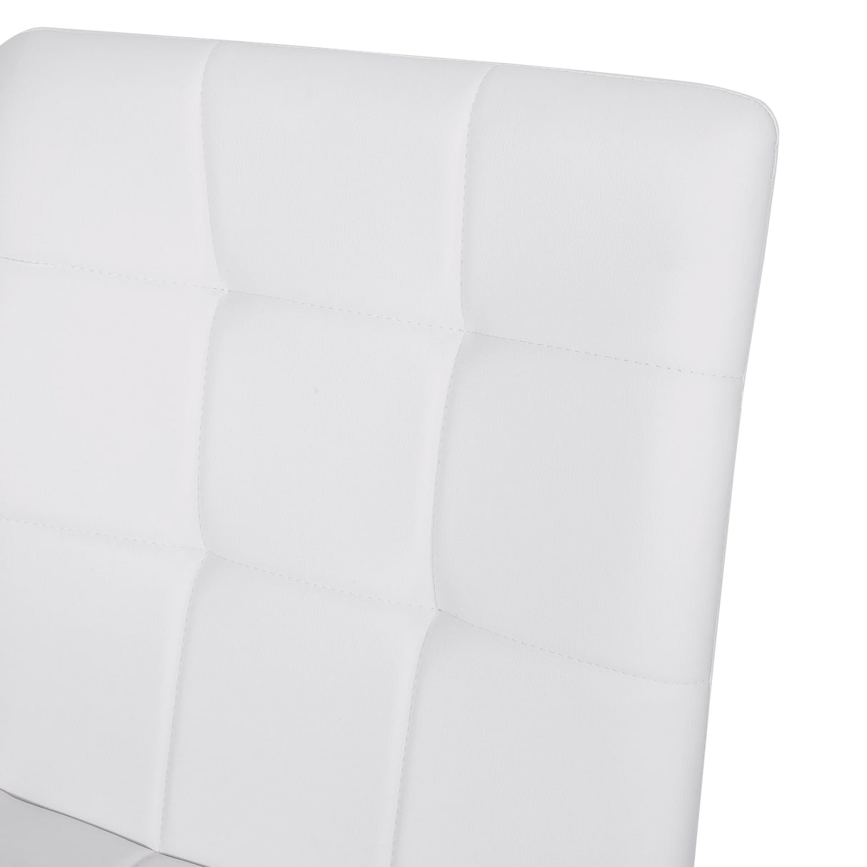 Vess Modern Faux Leather Waffle Stitch Dining Chairs (Set of 2) by Christopher Knight Home