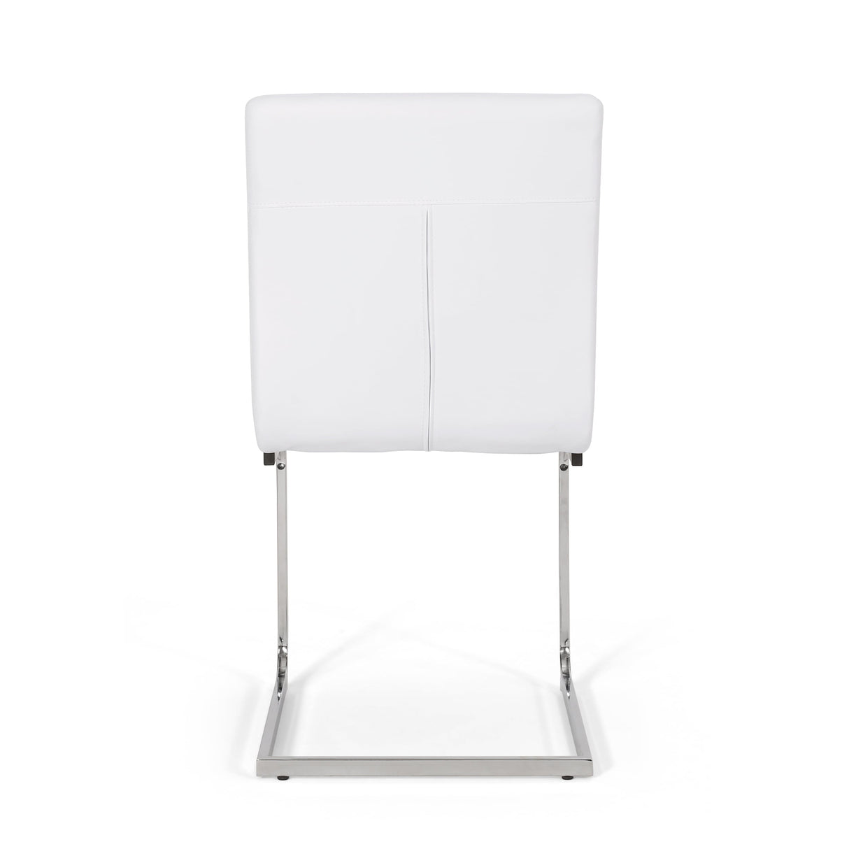 Vess Modern Faux Leather Waffle Stitch Dining Chairs (Set of 2) by Christopher Knight Home