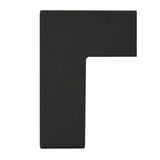 Vesta Black Metal Slatted Platform Bed