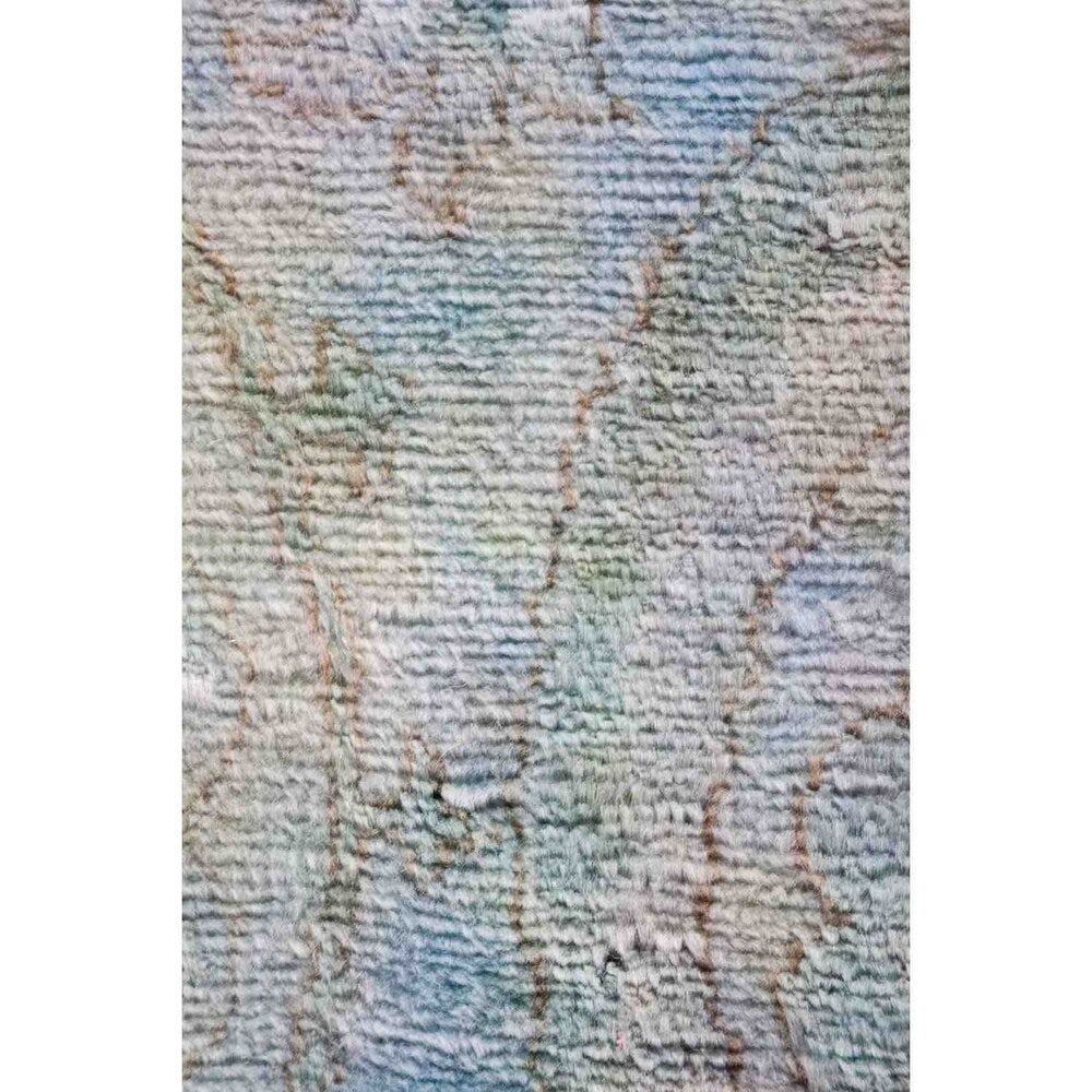 Vibrance, Hand Knotted Area Rug - 2' 7" x 7' 7" - 2'7" x 7'7" Runner