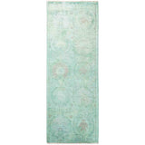 Vibrance, Hand Knotted Area Rug - 2' 9" x 7' 7" - 2'9" x 7'7" Runner/Surplus