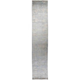 Vibrance, Hand Knotted Area Rug - 3' 1" x 16' 2" - 3'1" x 16'2" Runner/Surplus